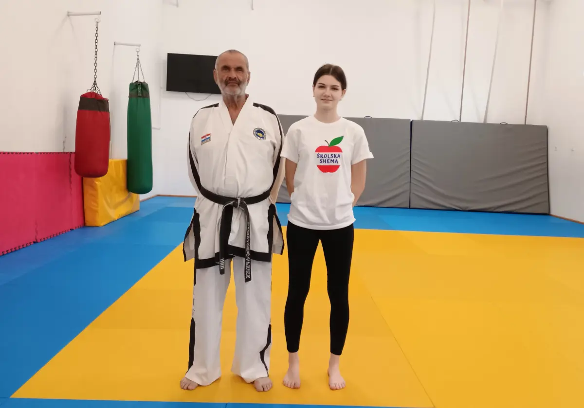 Elena Malkoč i Ivica Zupković na Europskom prvenstvu u ITF taekwondou